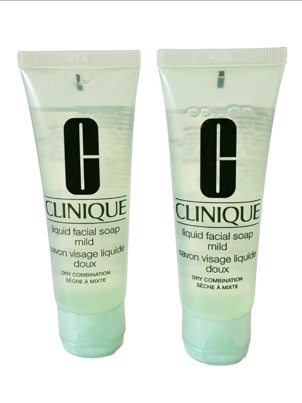 Clinique Liquid Facial Soap Mild Duo 1.7 oz each